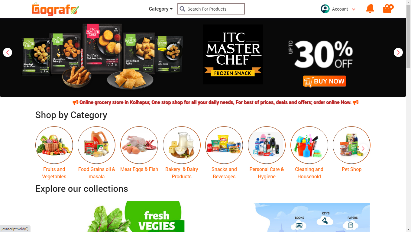 Grocery Online Store